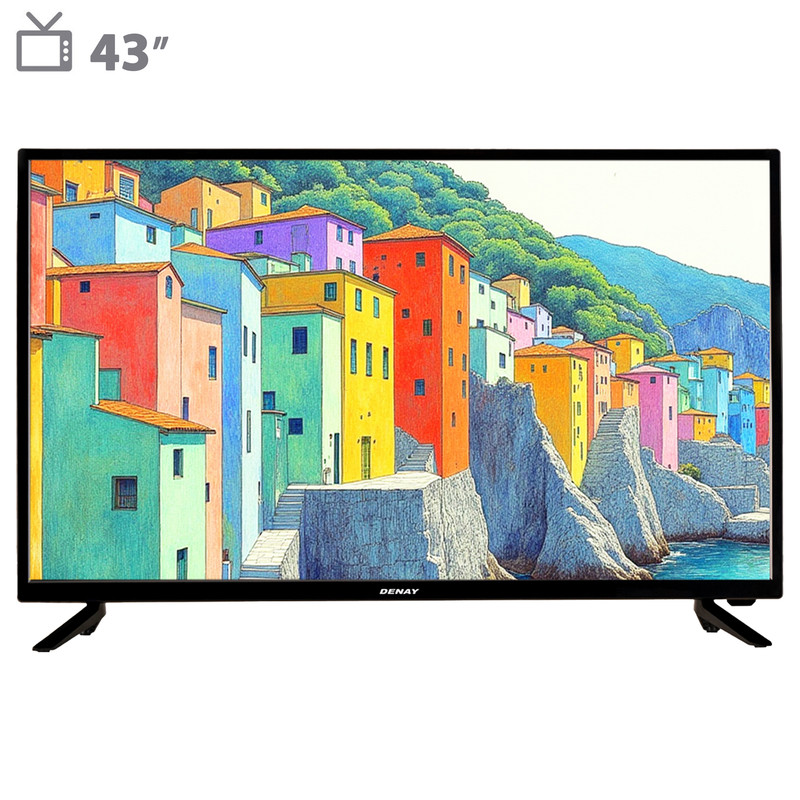 تلویزیون 43 اینچ کیو ال ای دی هوشمند دنای مدل MC - 43AQ